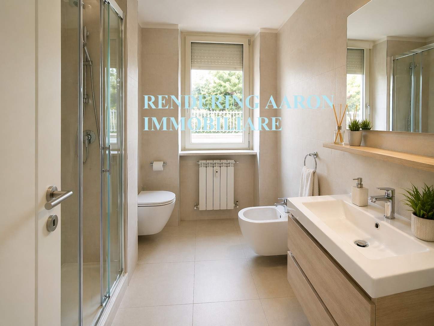 Sanremo, collinare, monolocale con piscina e terrazzo.